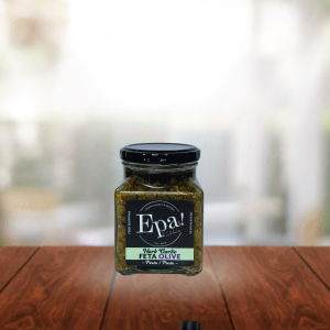 Herb Garlic Feta Olive Paste