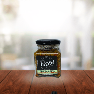 Herb Garlic Feta Sundried Tomato Paste